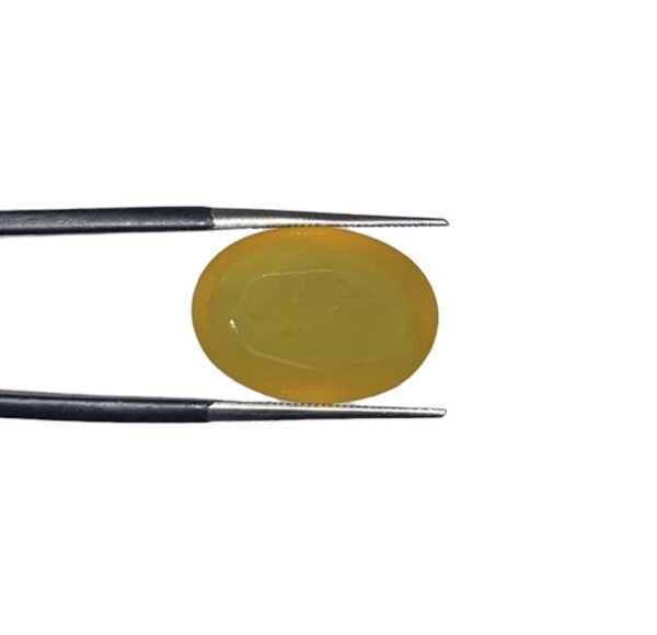 Yellow Aqeeq 11.45ct. - Image 4