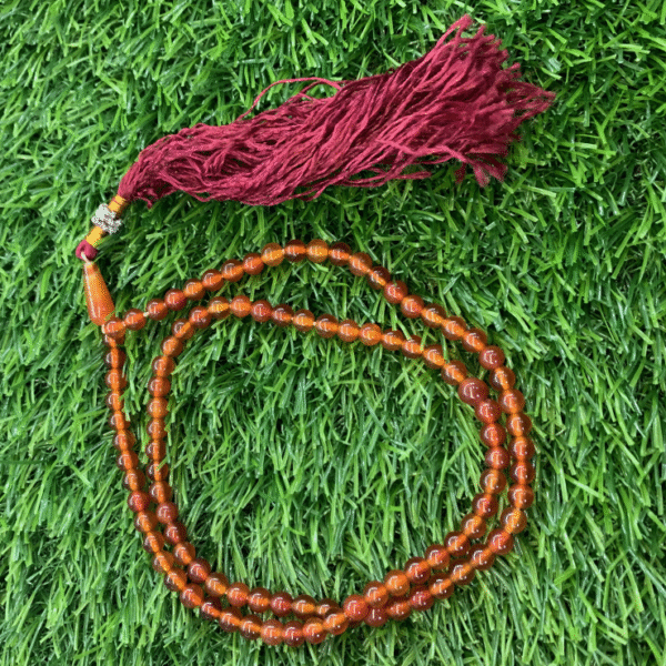 Aqeeq Yamni Tasbeeh 5mm (100 Beads) - Image 2