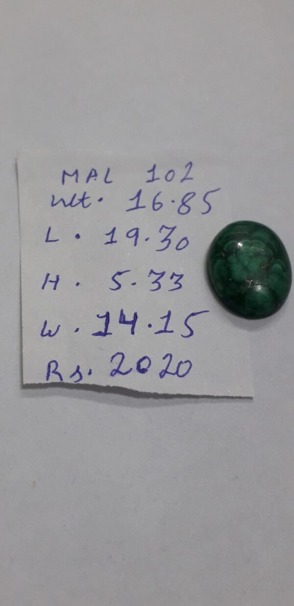 Malachite 14.15ct - Image 4