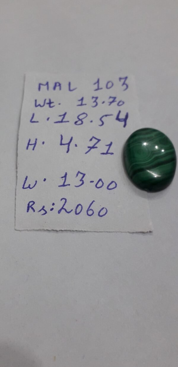 Malachite 13.70ct - Image 5
