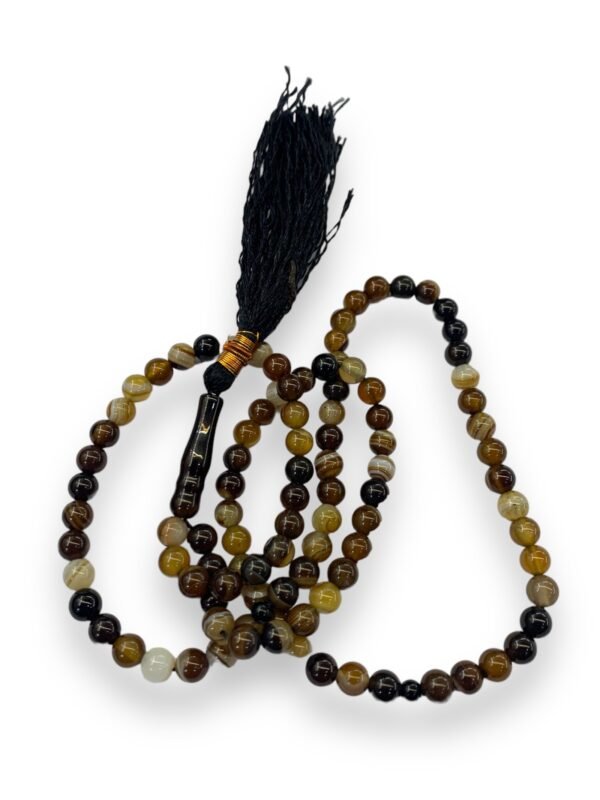 Aqeeq Sulemani Tasbeeh 6mm (100 Beads) - Image 3