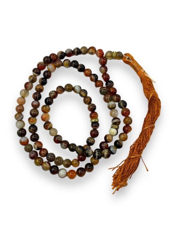 Aqeeq Sulemani Tasbeeh 6mm (100 Beads) - Image 3