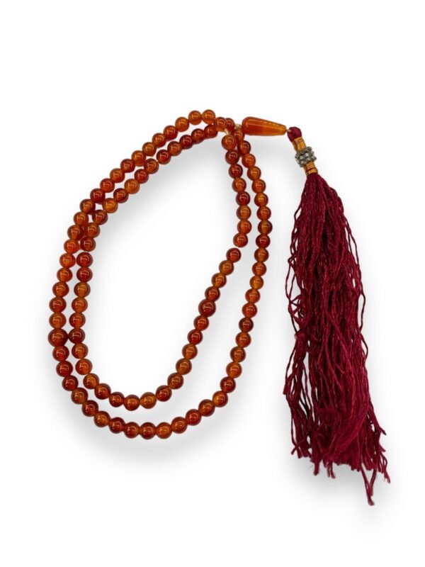 Aqeeq Yamni Tasbeeh 5mm (100 Beads) - Image 3