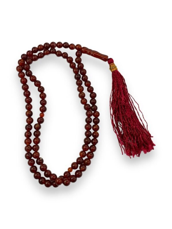 Aqeeq Yamni Tasbeeh 6mm (100 Beads) - Image 3
