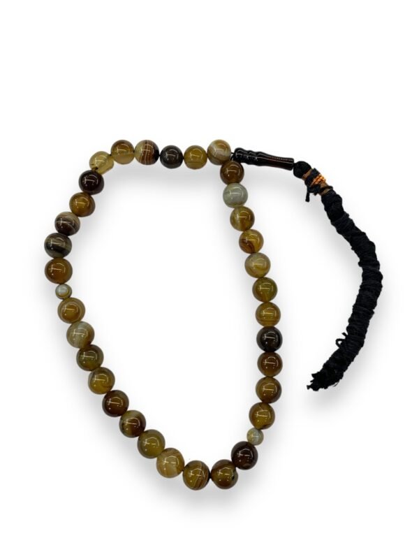 Aqeeq Sulemani Tasbeeh 10.5mm (33 Beads) - Image 3