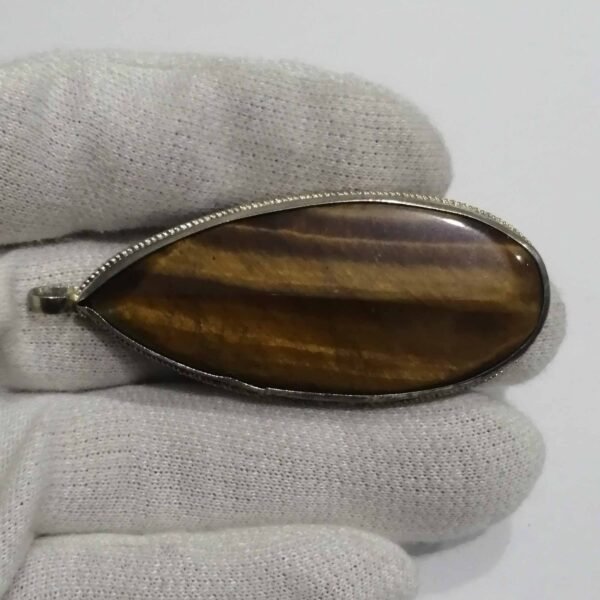 Tiger locket 109.50ct - Image 2