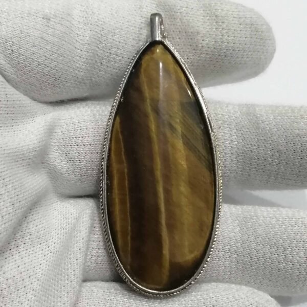 Tiger locket 109.50ct - Image 3