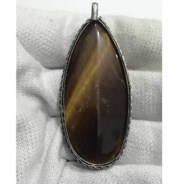 Tiger locket 102.10ct - Image 3