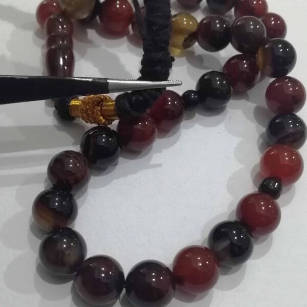 Agate Sulemani 33beads 10.50mm - Image 2