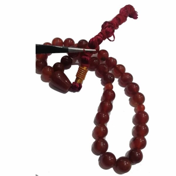 Agate Yamni 33beads 8.23mm - Image 2