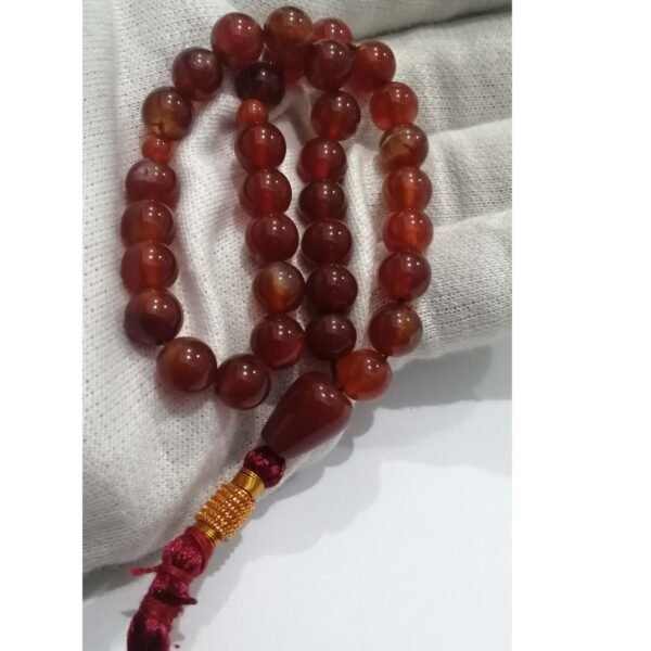 Agate Yamni 33beads 8.23mm