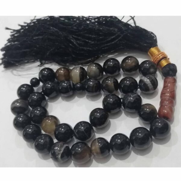 Sulemani Aqeeq 33beads 10.50mm