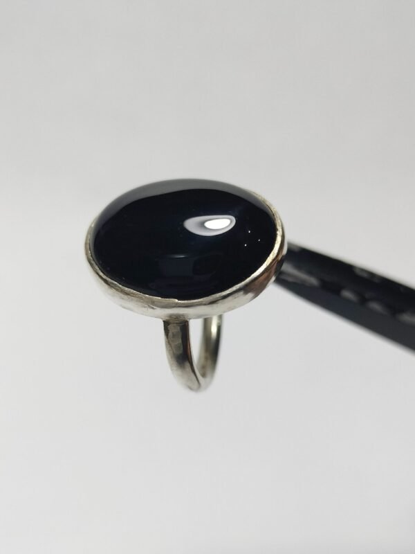 Black Aqeeq Ring
