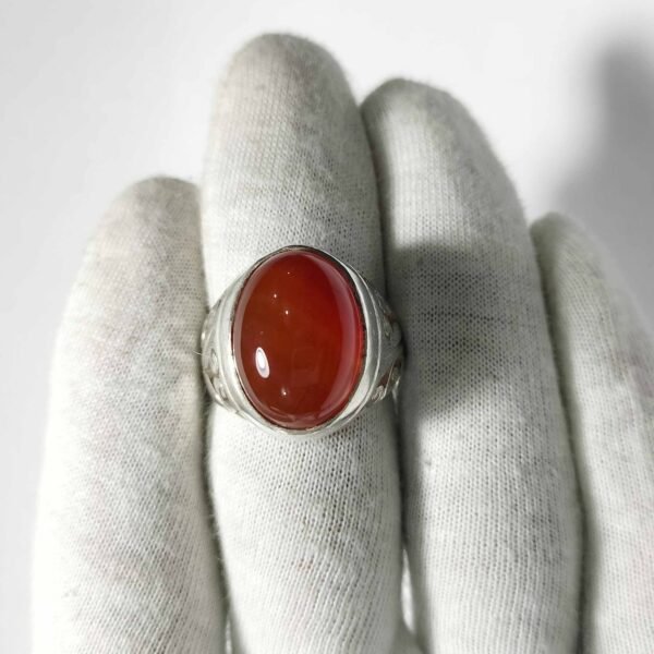 Red Agate Ring - Image 2