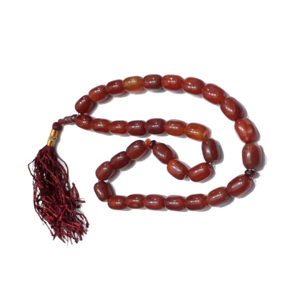 Agate Red 33beads 17mm - Image 2