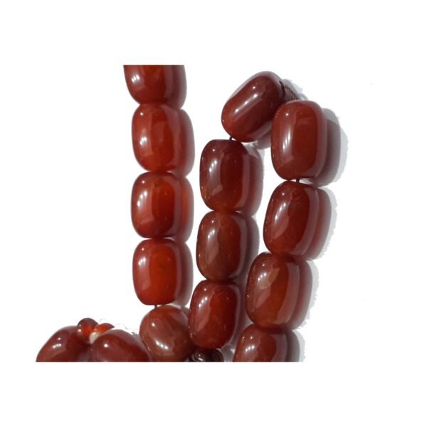 Agate Red 33beads 17mm - Image 3