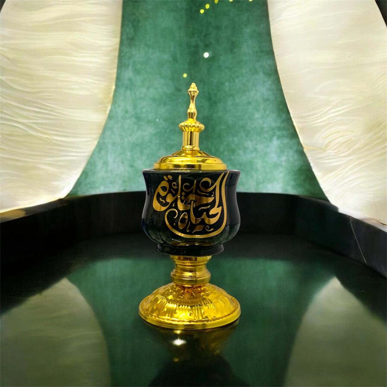 Arab Style Bakhoor Burner Black Color - Electric Burner - Image 4